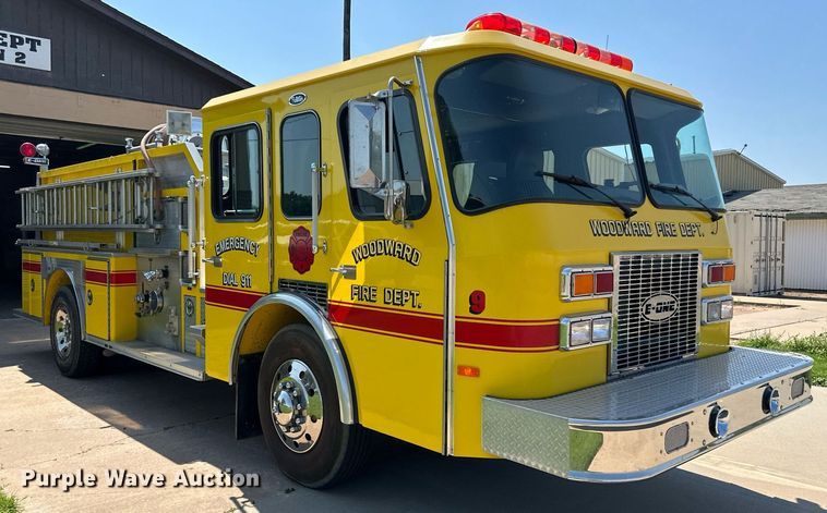 image for item NY9280 1992 E-One  pumper fire truck