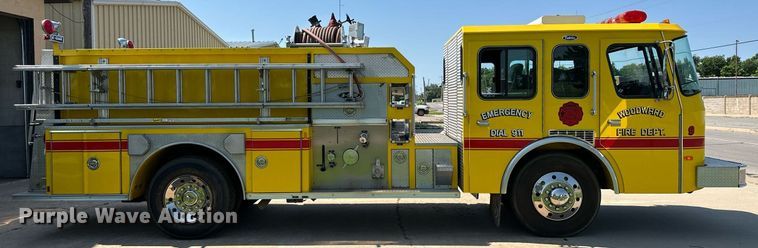image for item NY9280 1992 E-One  pumper fire truck