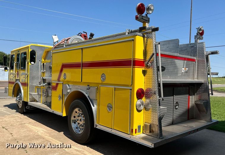 image for item NY9280 1992 E-One  pumper fire truck