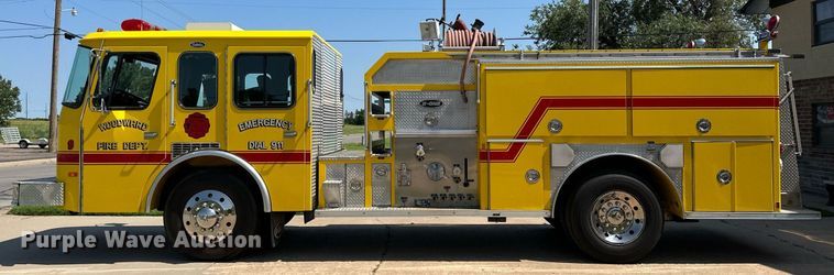 image for item NY9280 1992 E-One  pumper fire truck