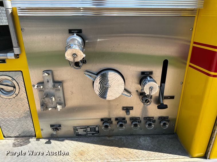 image for item NY9280 1992 E-One  pumper fire truck