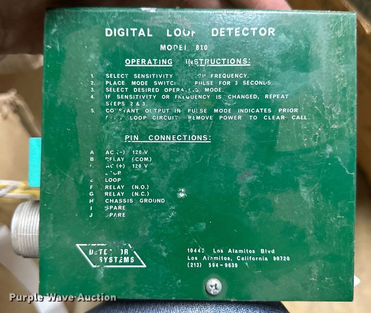 image for item NY9287 (43) loop detectors