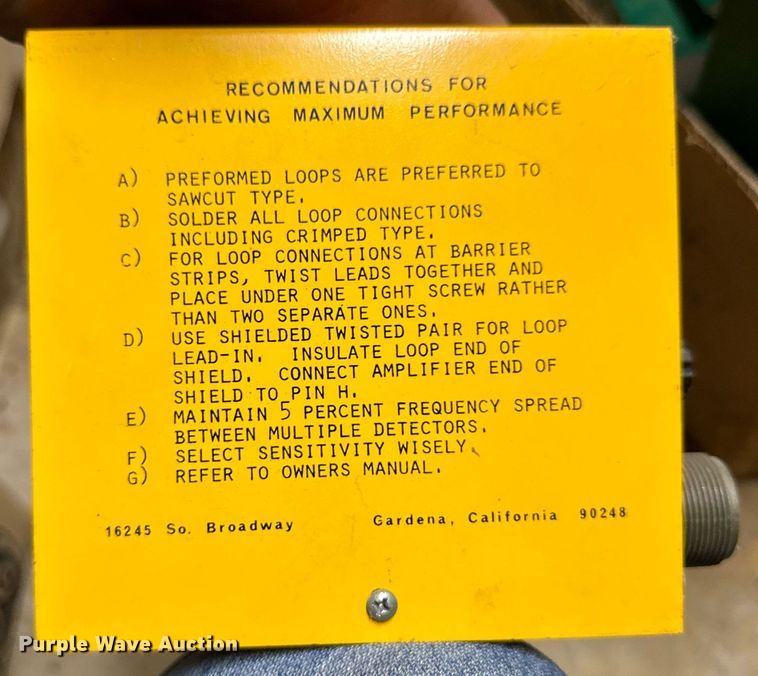 image for item NY9287 (43) loop detectors