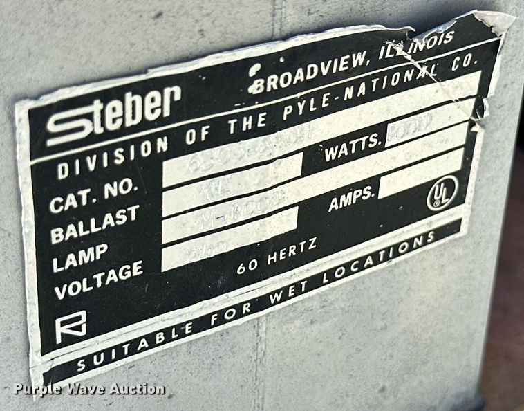 image for item NY9289 (2) Steber light fixtures