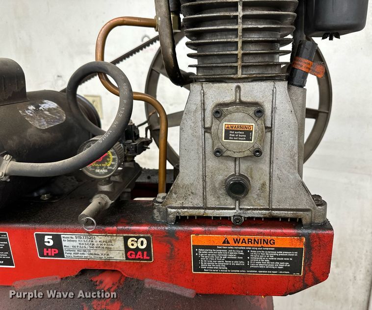 image for item NY9293 Craftsman 919.175251  air compressor