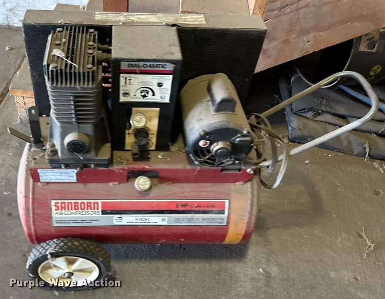 image for item NY9294 Sanborn 104B200-22  air compressor