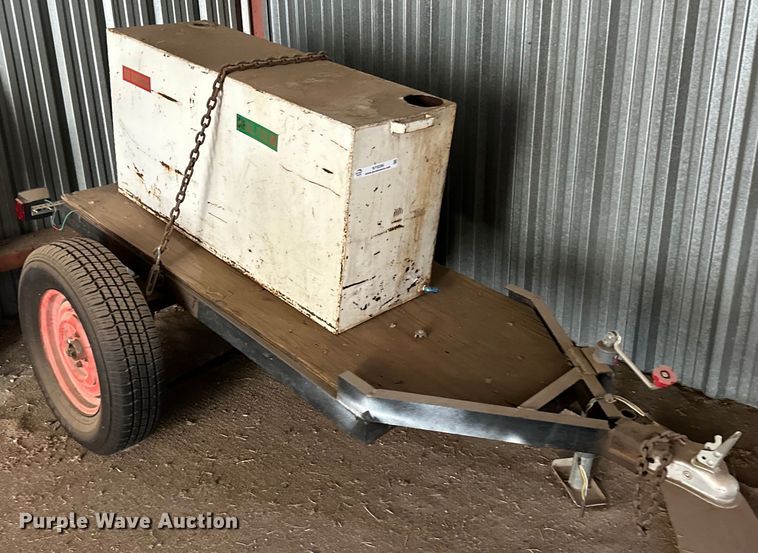 image for item NY9296 Shop built  equipment trailer