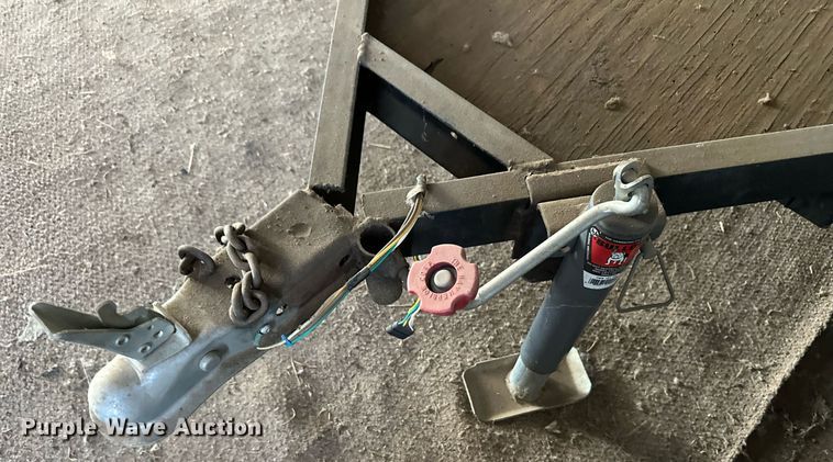 image for item NY9296 Shop built  equipment trailer