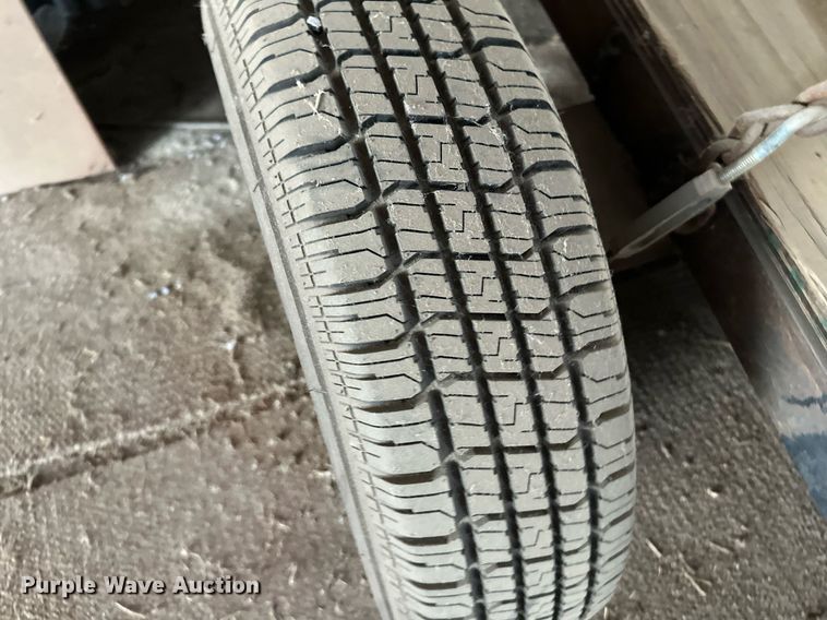 image for item NY9296 Shop built  equipment trailer