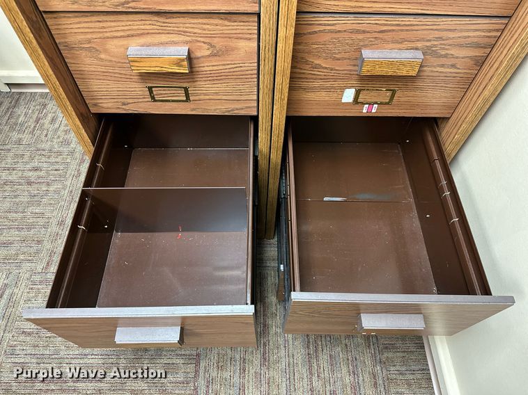 image for item OC9052 (5) four drawer file cabinets