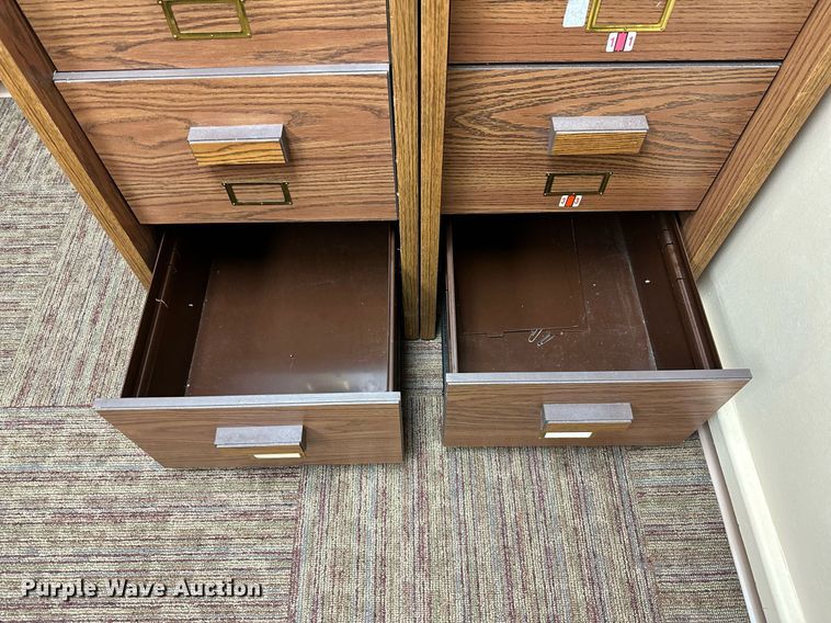 image for item OC9052 (5) four drawer file cabinets