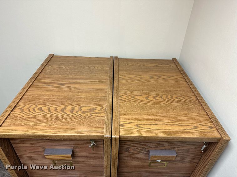 image for item OC9052 (5) four drawer file cabinets