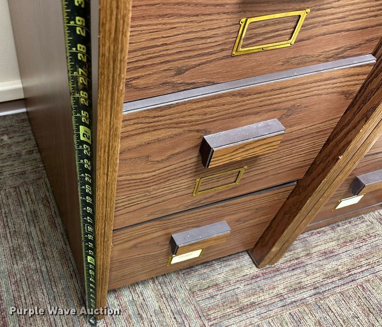 image for item OC9052 (5) four drawer file cabinets