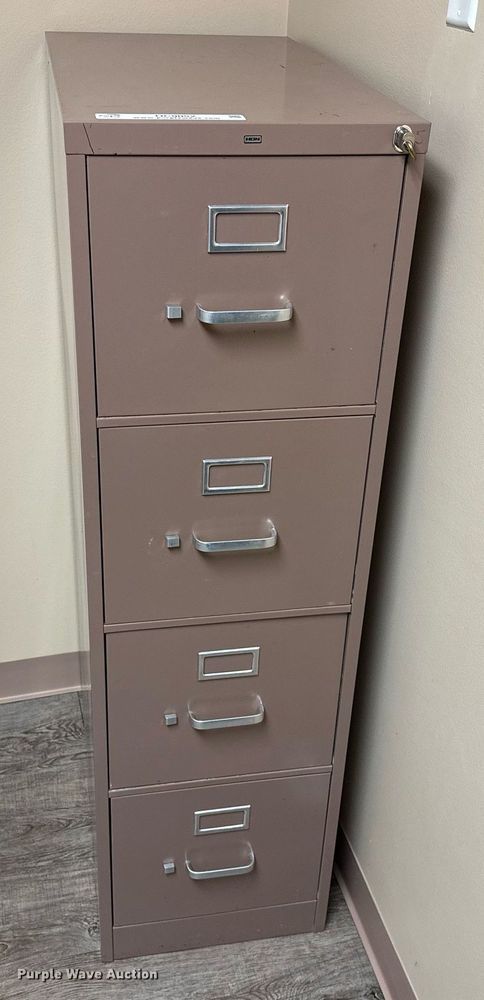 image for item OC9052 (5) four drawer file cabinets