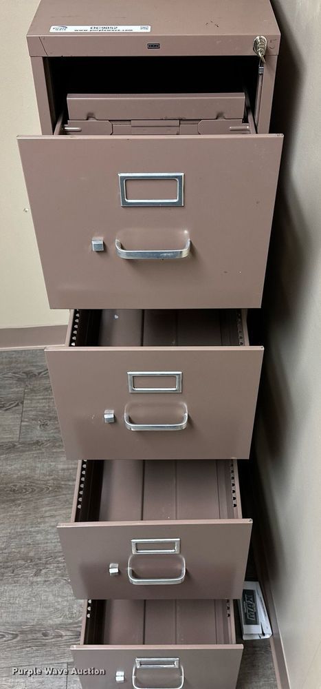 image for item OC9052 (5) four drawer file cabinets