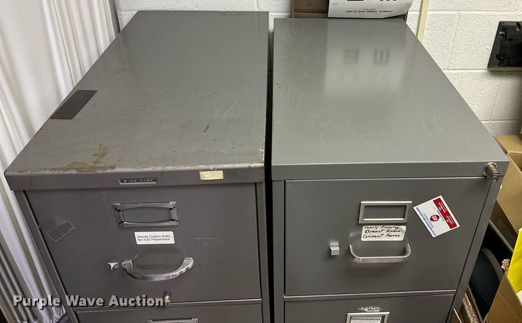 image for item OC9052 (5) four drawer file cabinets