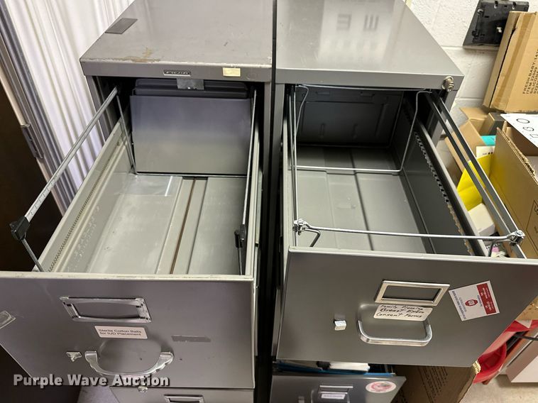 image for item OC9052 (5) four drawer file cabinets