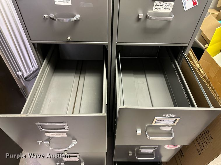 image for item OC9052 (5) four drawer file cabinets