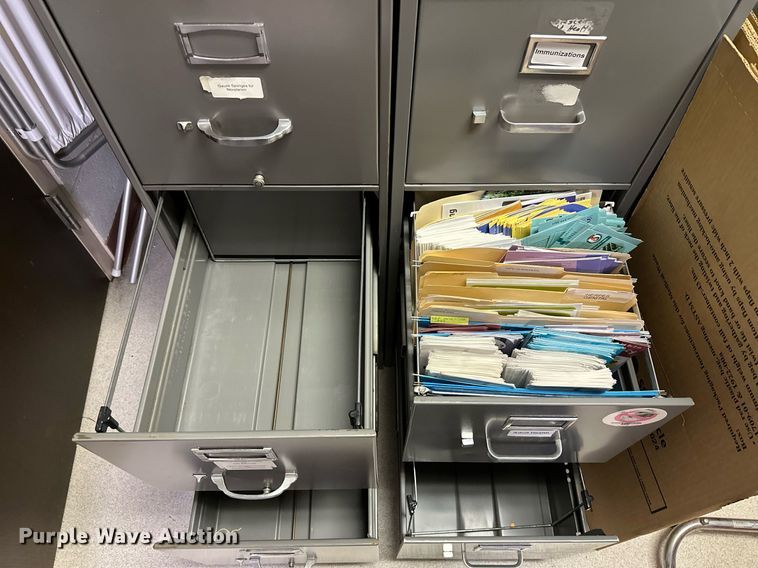 image for item OC9052 (5) four drawer file cabinets