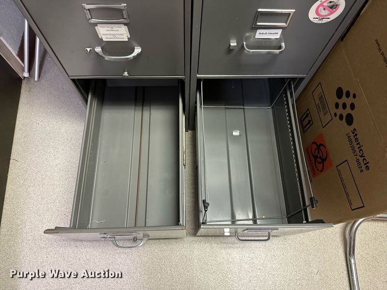 image for item OC9052 (5) four drawer file cabinets