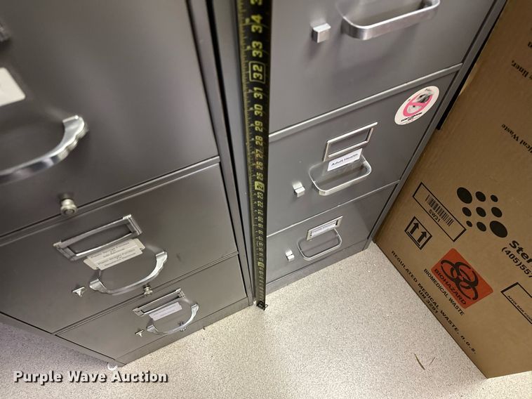 image for item OC9052 (5) four drawer file cabinets