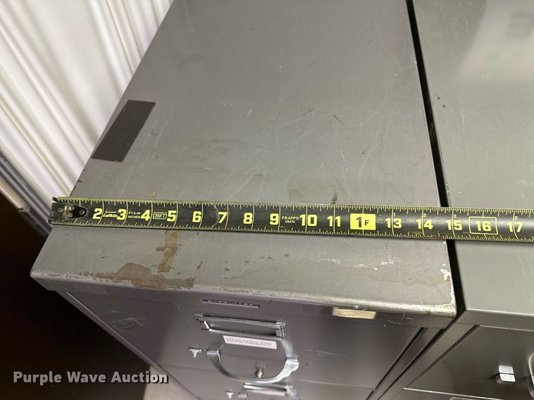 image for item OC9052 (5) four drawer file cabinets