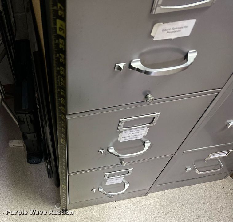 image for item OC9052 (5) four drawer file cabinets