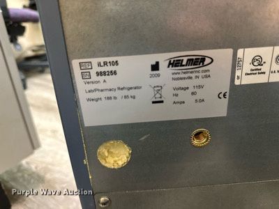 image for item OC9056 Helmer  pharmacy refrigerator