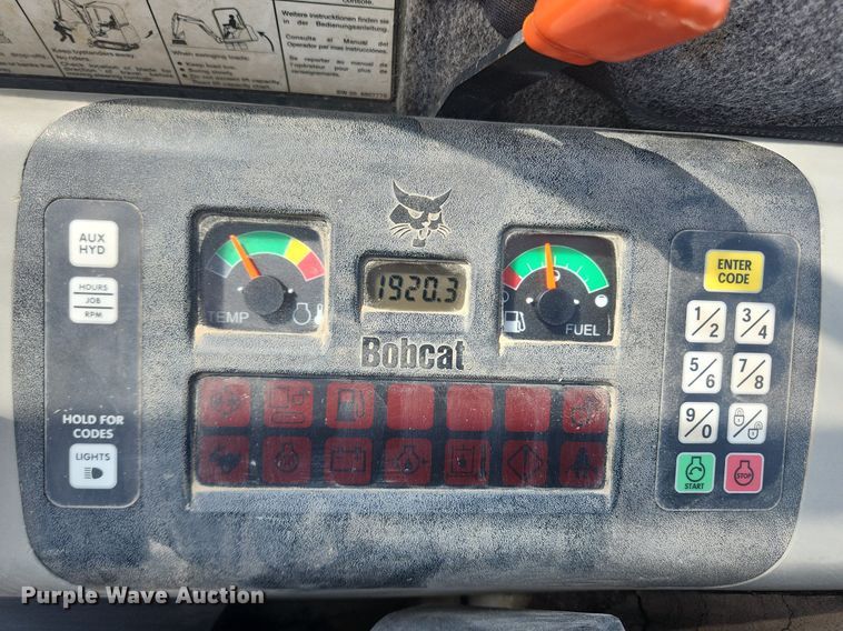 image for item OK9551 Bobcat 430 ZHS FastTrack  mini excavator