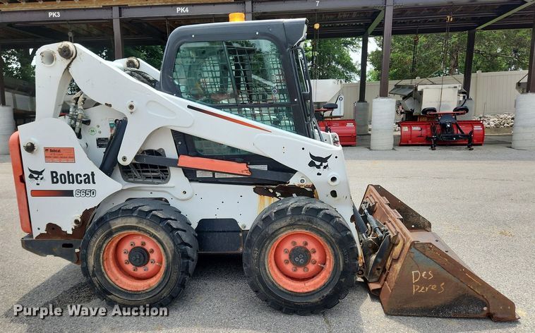 image for item OK9595 2012 Bobcat S650  skid steer loader