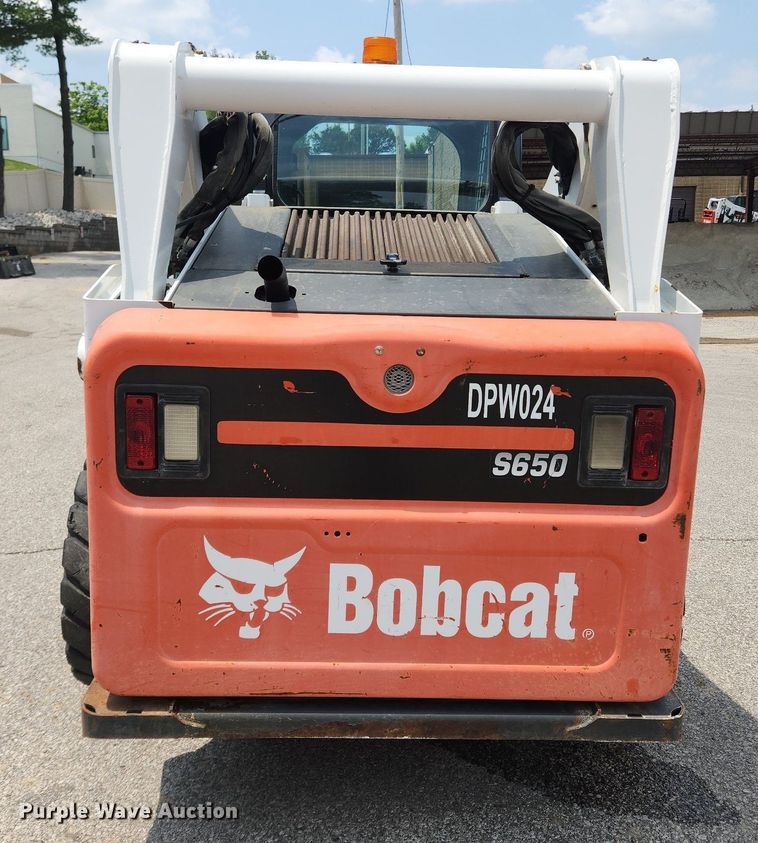 image for item OK9595 2012 Bobcat S650  skid steer loader