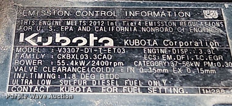 image for item OK9595 2012 Bobcat S650  skid steer loader