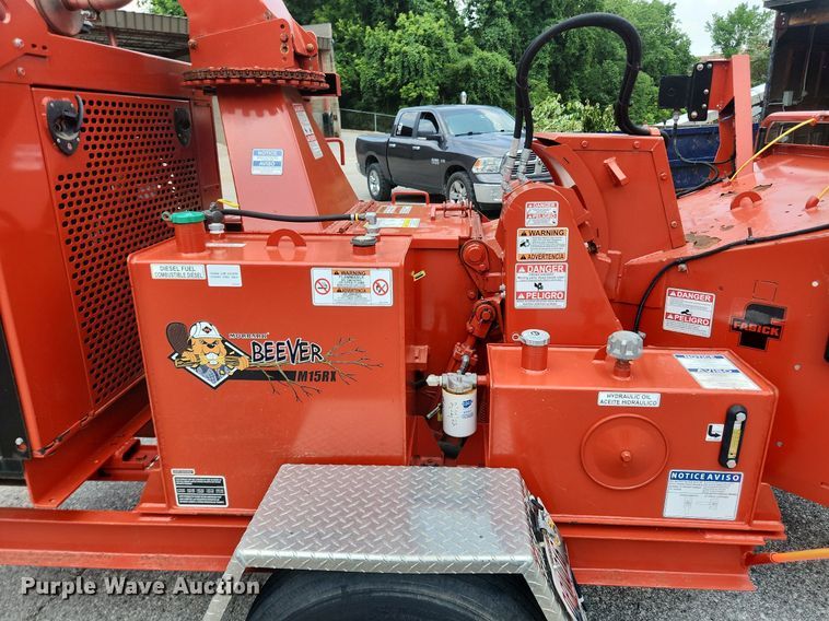 image for item OK9596 2015 Morbark Beever M15RX  wood chipper
