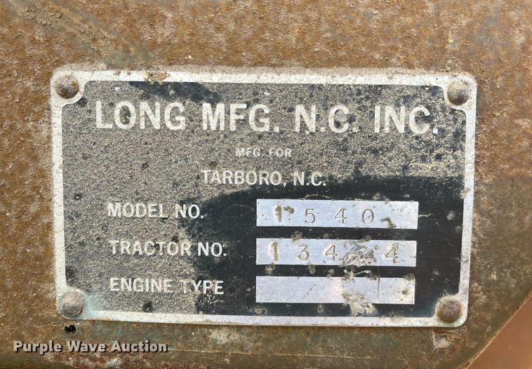 image for item DH8572 Long 1540  tractor