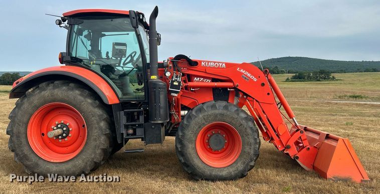 image for item DI7855 Kubota M7-171 Premium  MFWD tractor