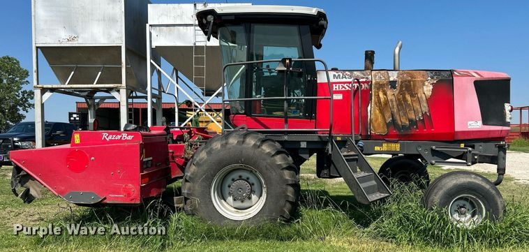 image for item DI7871 2014 Massey Ferguson WR9770  swather / windrower