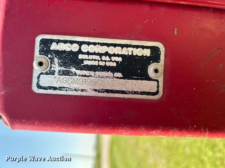 image for item DI7871 2014 Massey Ferguson WR9770  swather / windrower