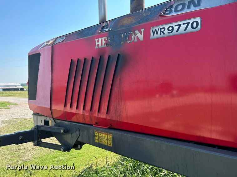 image for item DI7871 2014 Massey Ferguson WR9770  swather / windrower