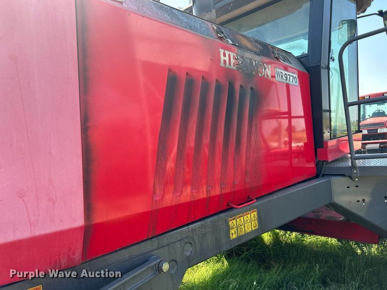 image for item DI7871 2014 Massey Ferguson WR9770  swather / windrower