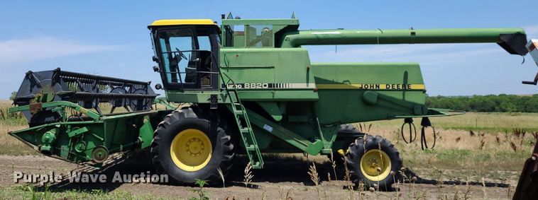 image for item DK1980 1983 John Deere 8820  combine