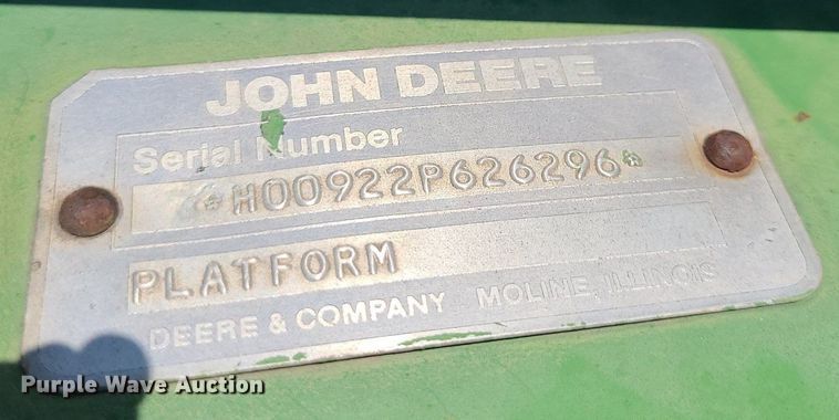 image for item DK1980 1983 John Deere 8820  combine