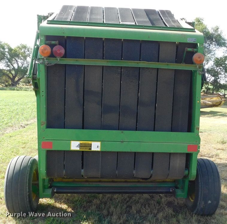 image for item DM2568 1992 John Deere 535  round baler
