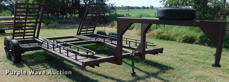 image for item DM2570 Wyatt Mfg  swather / windrower trailer