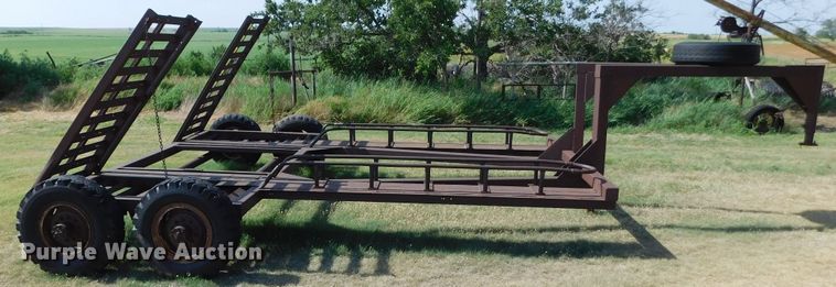 image for item DM2570 Wyatt Mfg  swather / windrower trailer