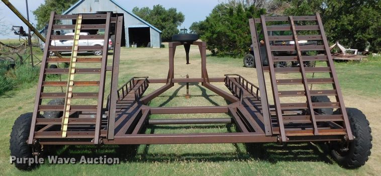 image for item DM2570 Wyatt Mfg  swather / windrower trailer