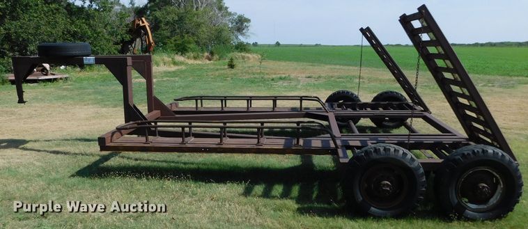 image for item DM2570 Wyatt Mfg  swather / windrower trailer
