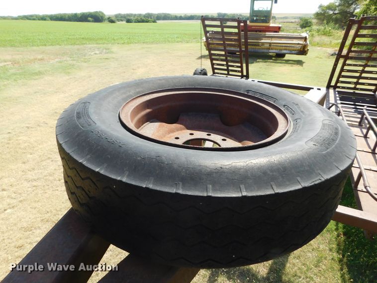 image for item DM2570 Wyatt Mfg  swather / windrower trailer