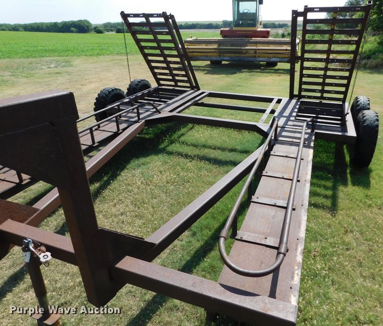 image for item DM2570 Wyatt Mfg  swather / windrower trailer