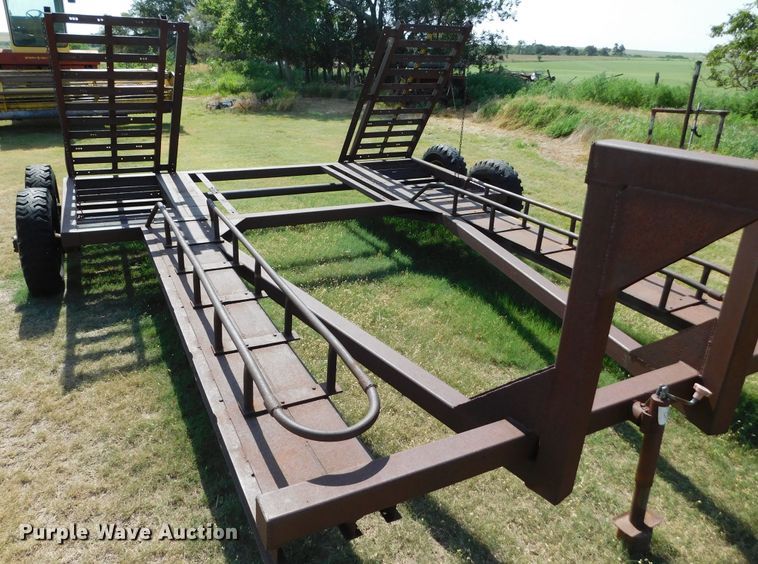 image for item DM2570 Wyatt Mfg  swather / windrower trailer