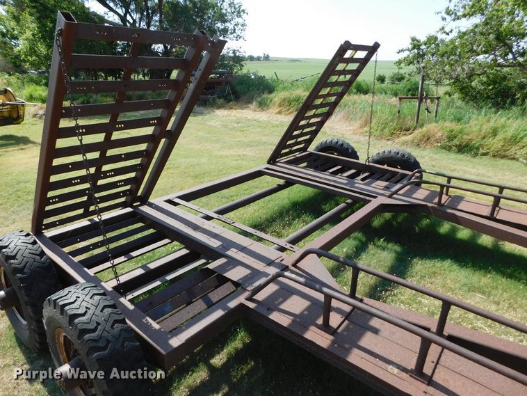 image for item DM2570 Wyatt Mfg  swather / windrower trailer
